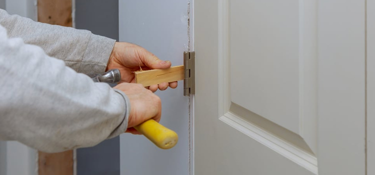 fiberglass entry door repair in Seaside